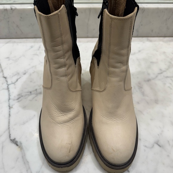 Free People Leather Platform Booties - Picture 2 of 6